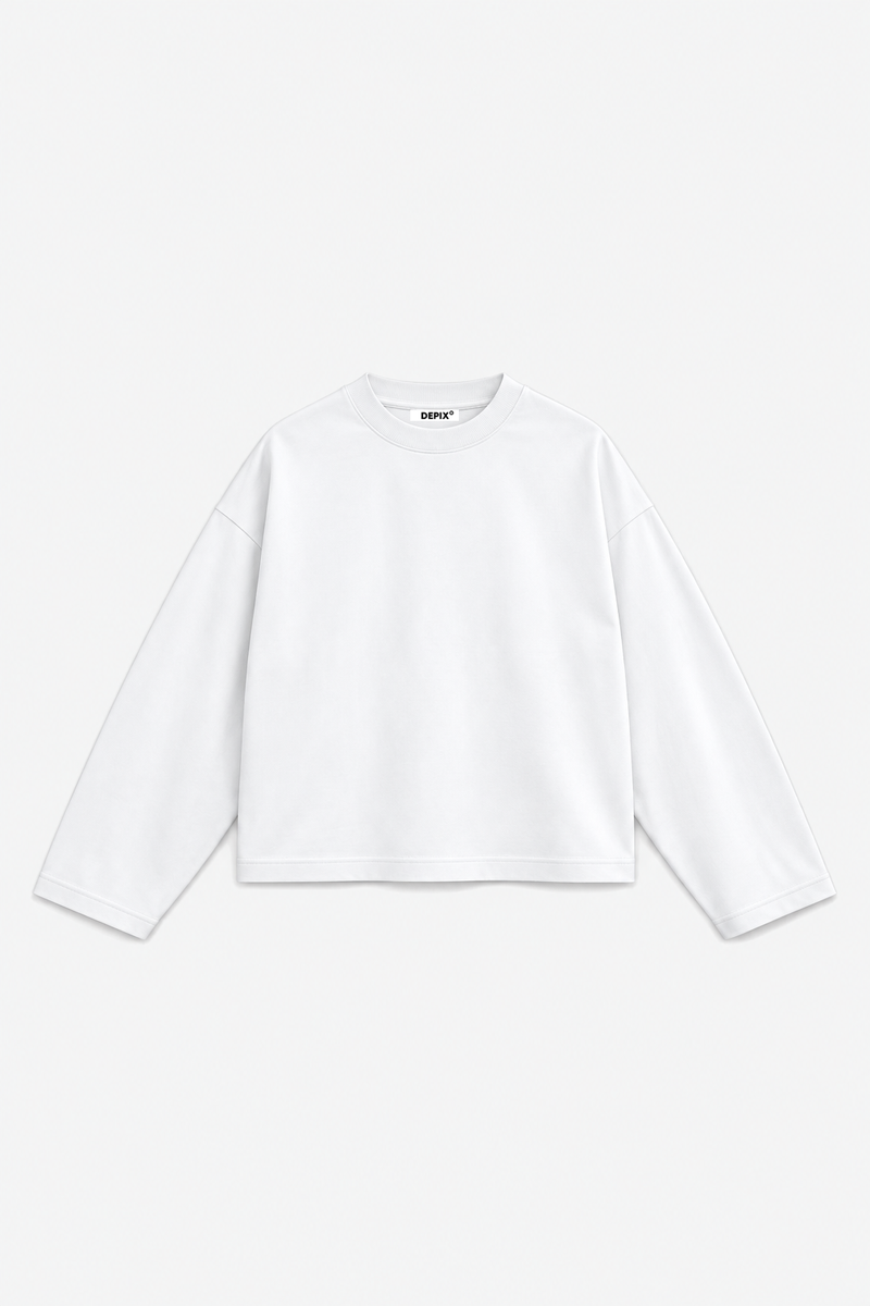 White - Basic Long Sleeve