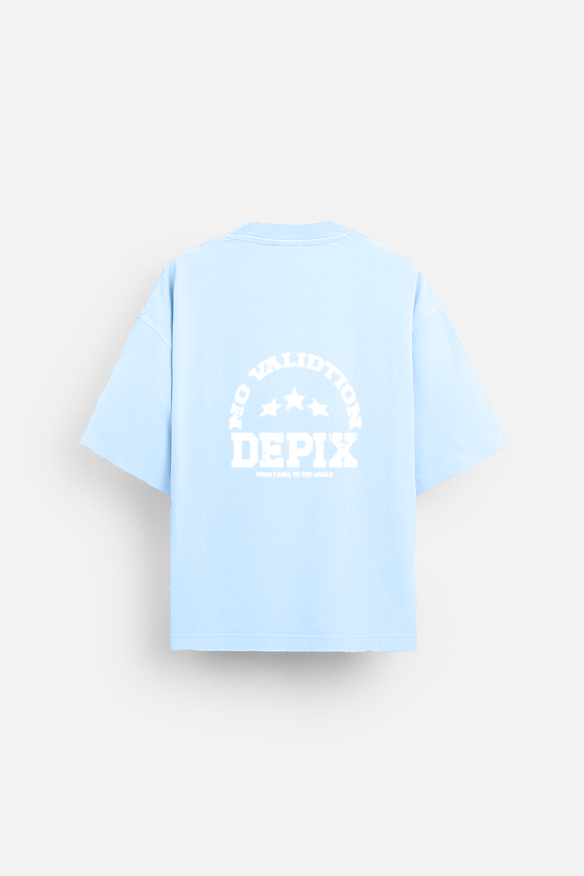 No Validation Sky Blue T-Shirt