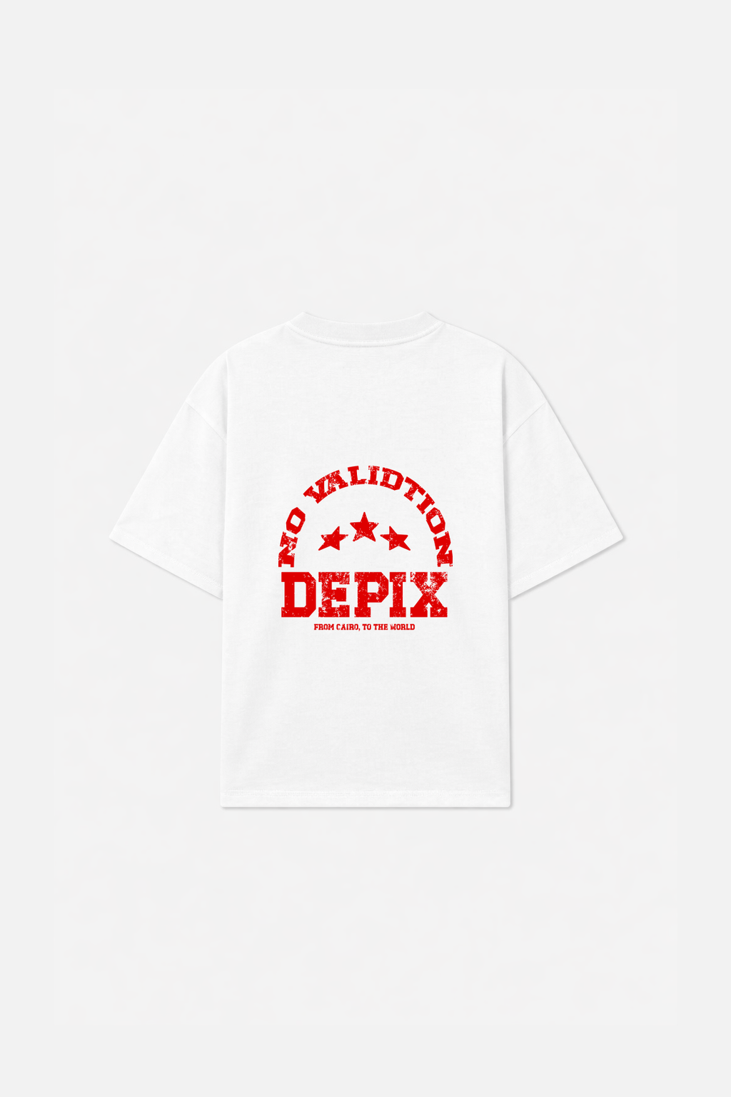 No Validation White T-Shirt