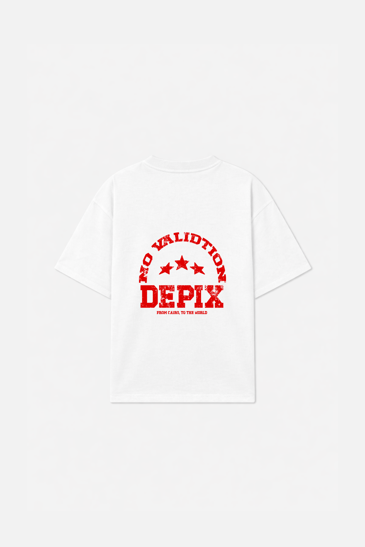 No Validation White T-Shirt