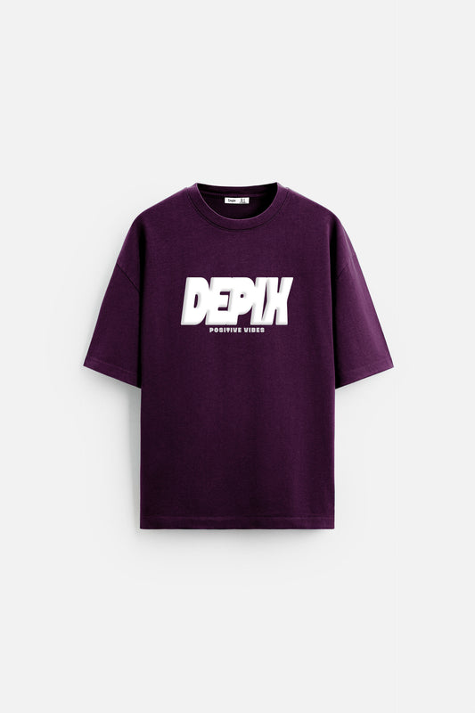 Depix - Dark Purple - T-shirt