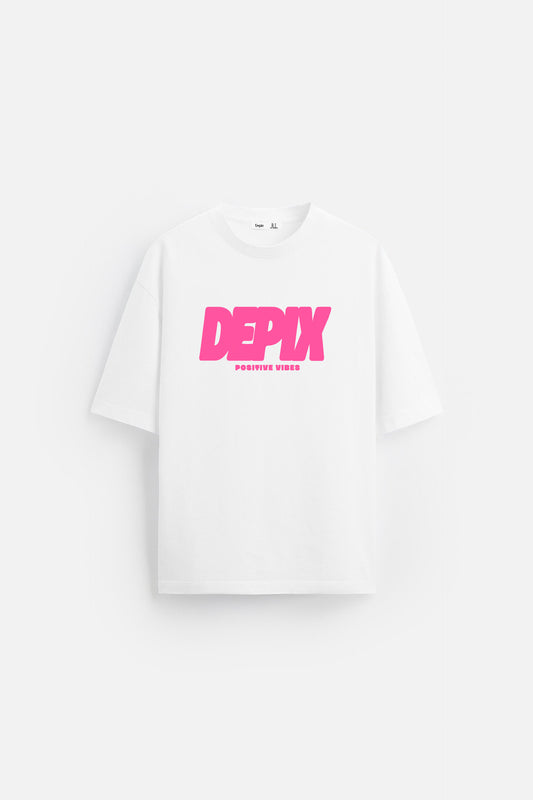 Depix - White - T-shirt