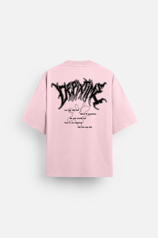 Sky fall - Light pink- T-shirt