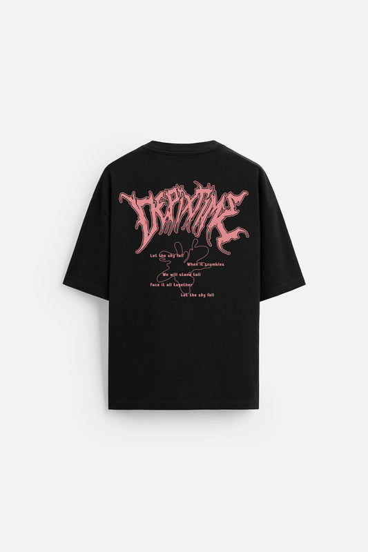 Sky fall - Black - T-shirt