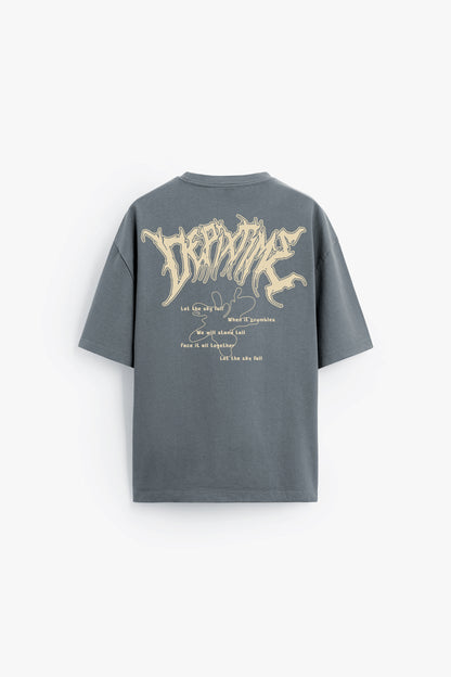Sky fall - Gray - T-shirt