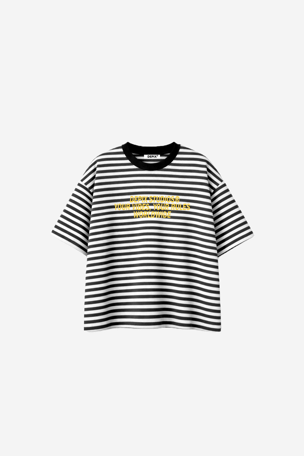 Striped White T-Shirt