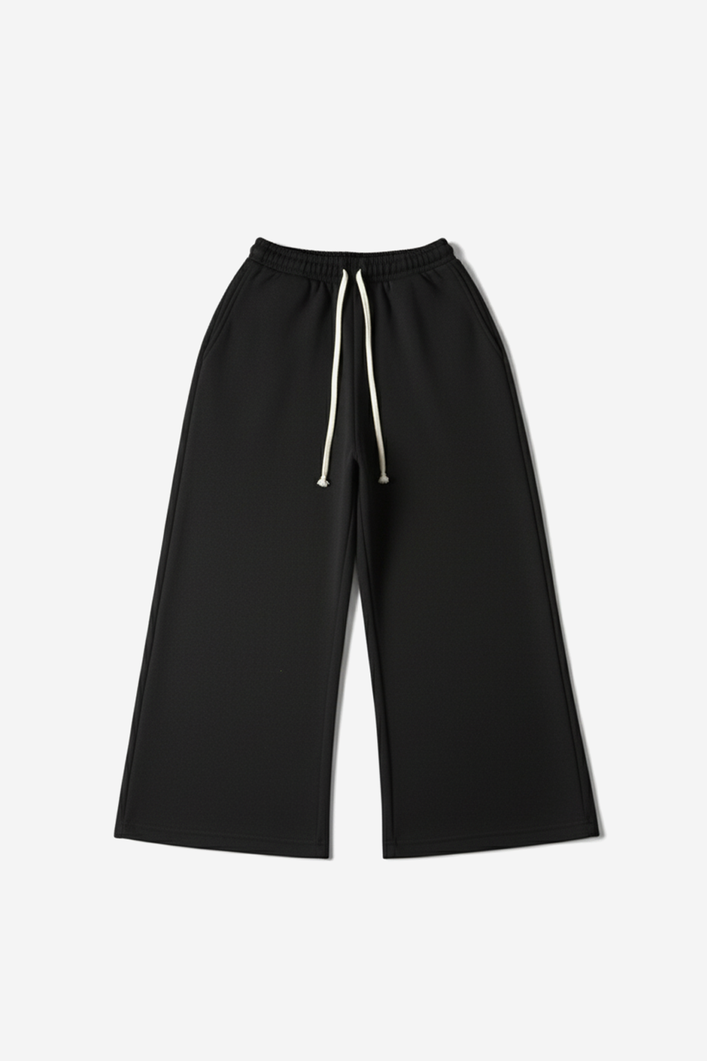 Black Basic Sweatpants