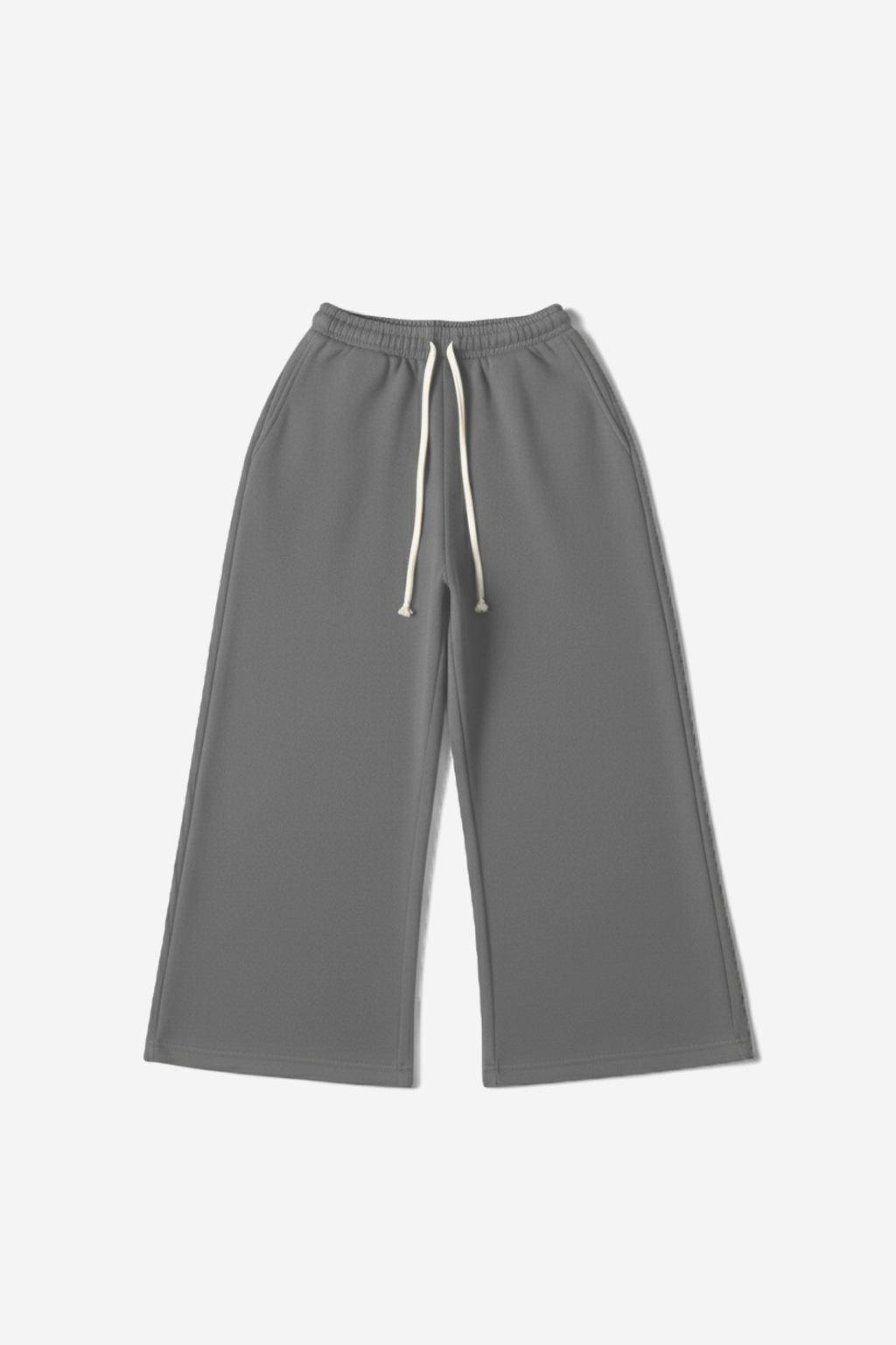 Gray Basic Sweatpants