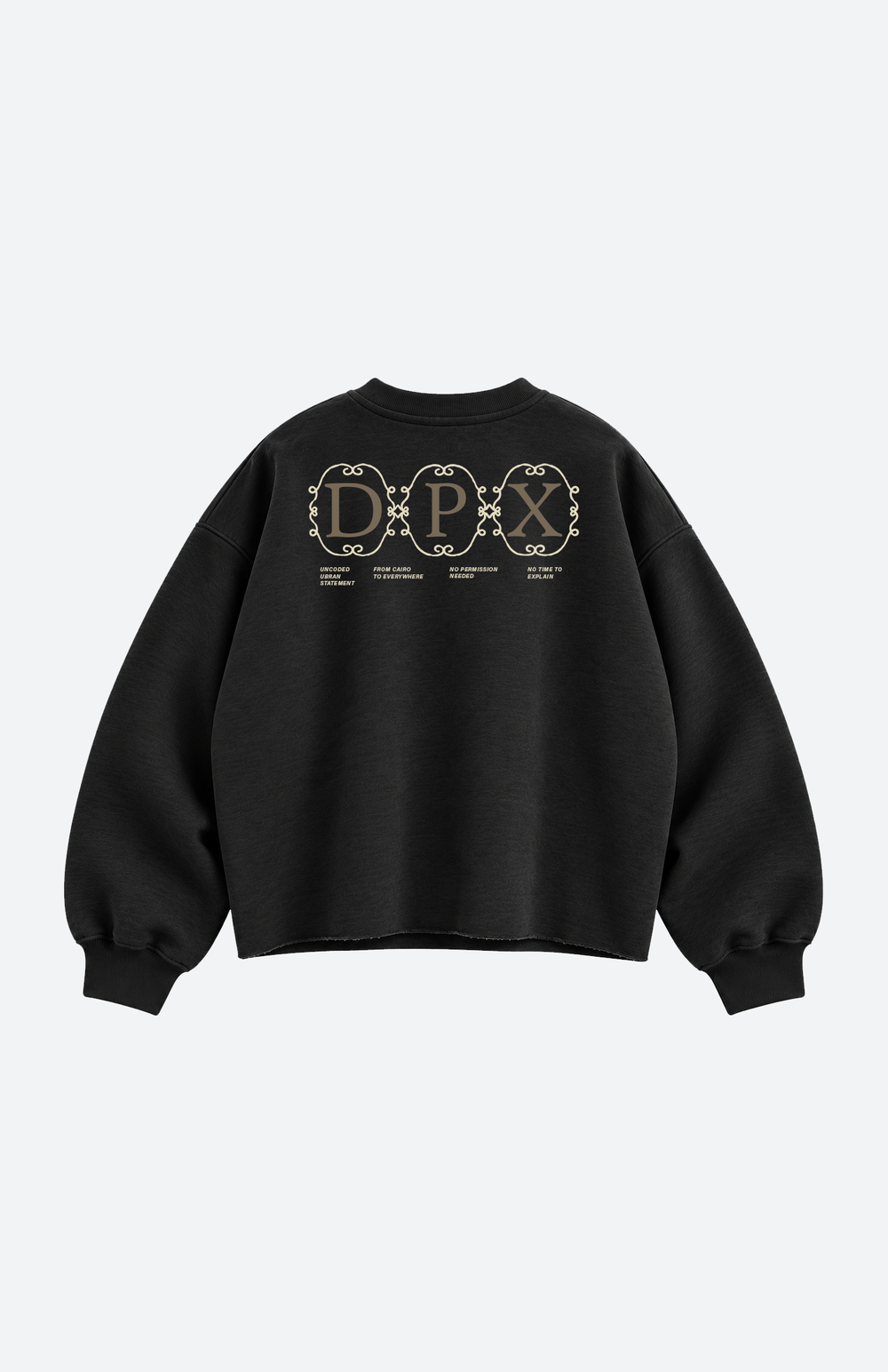 Black DPX Vintage Crewneck
