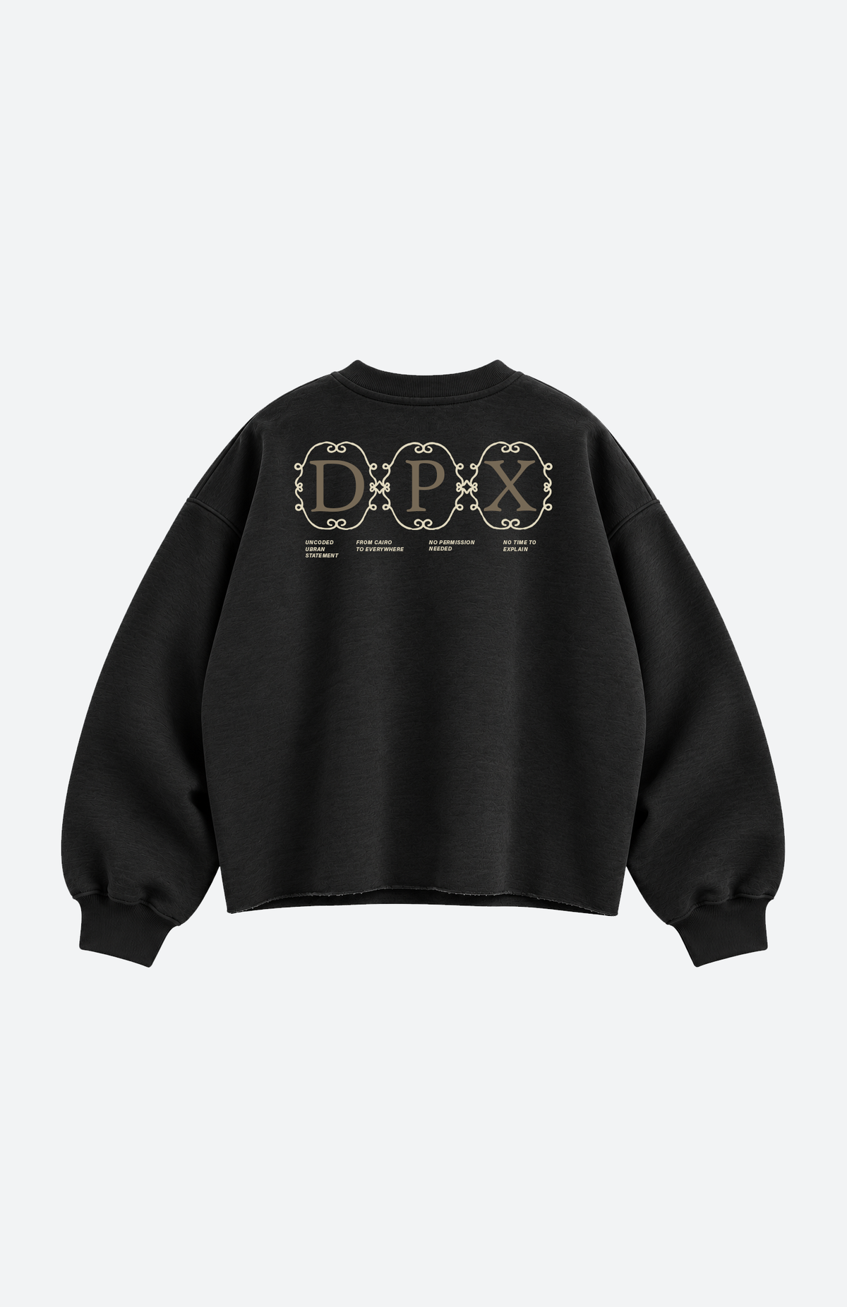 Black DPX Vintage Crewneck