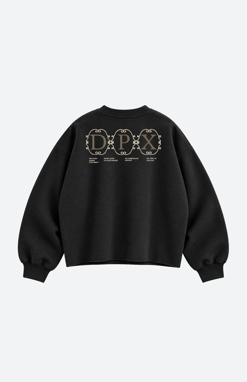 Black DPX Vintage Crewneck