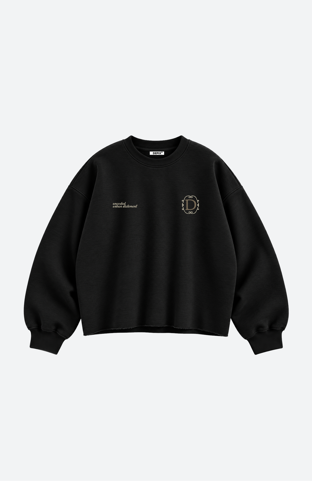 Black DPX Vintage Crewneck