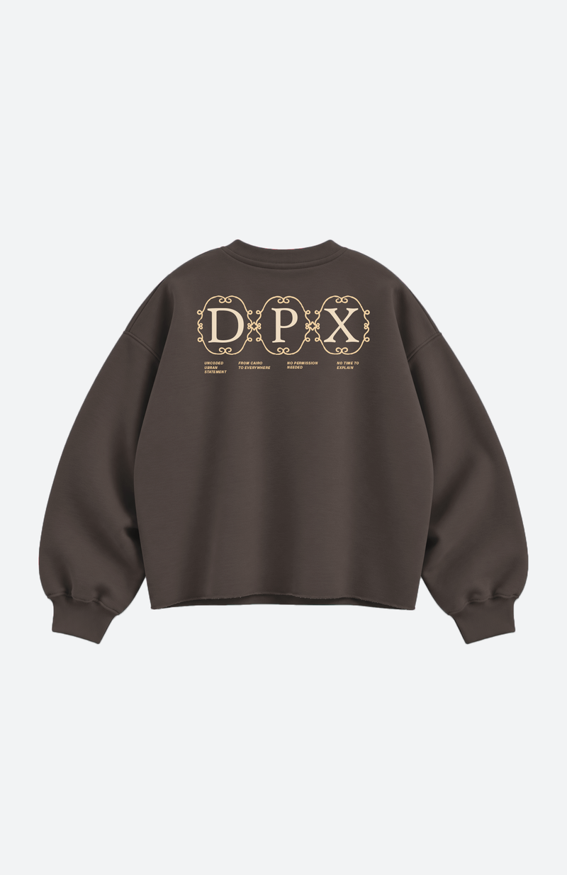 Brown DPX Vintage Crewneck