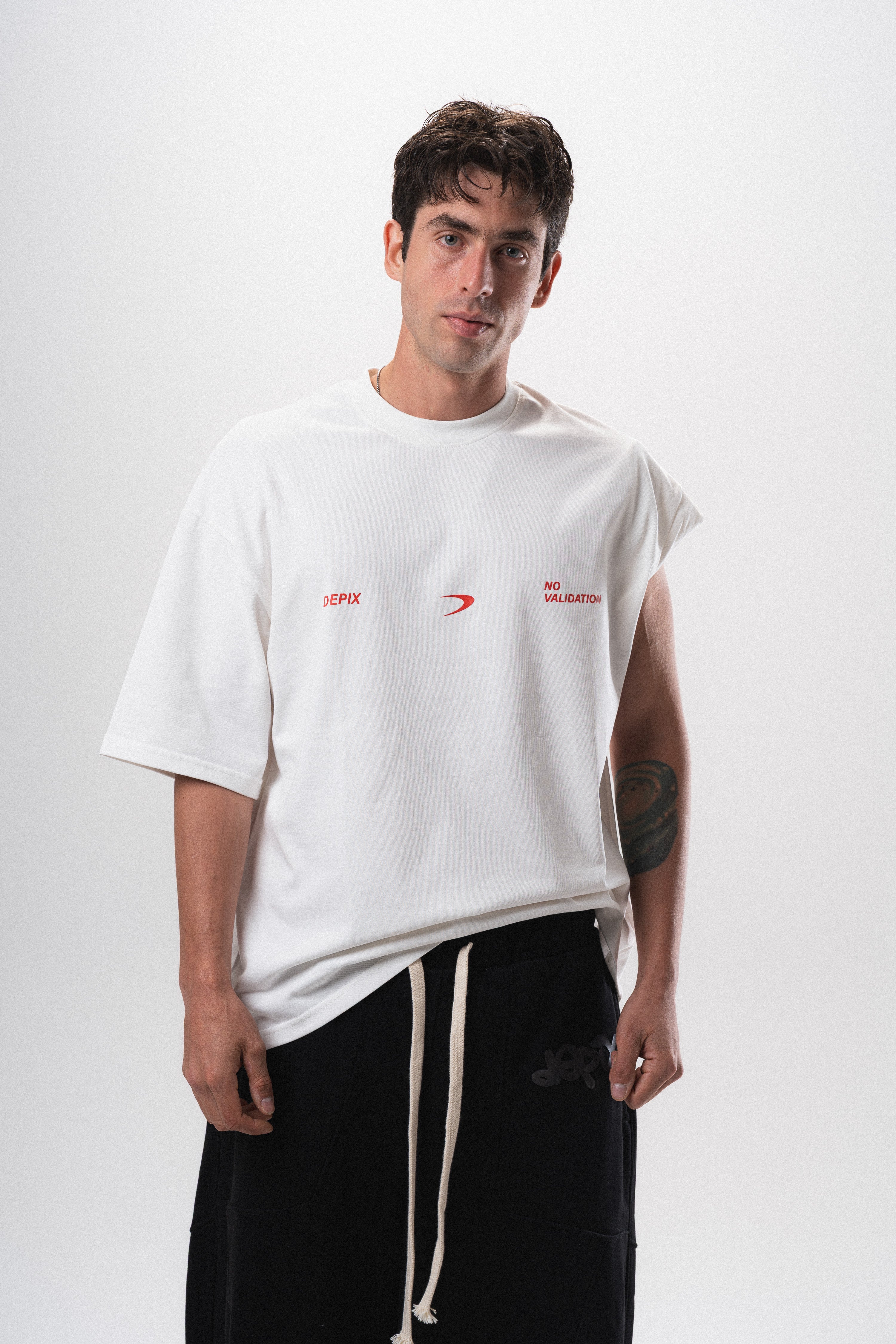 Without Permission White T-Shirt