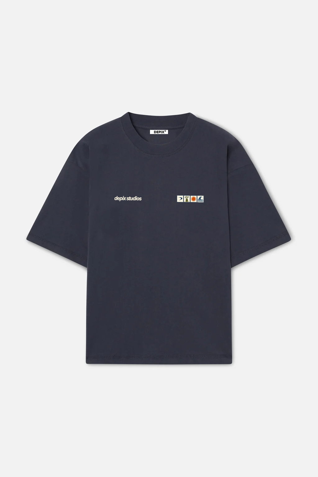 Wave Dark Blue T-Shirt