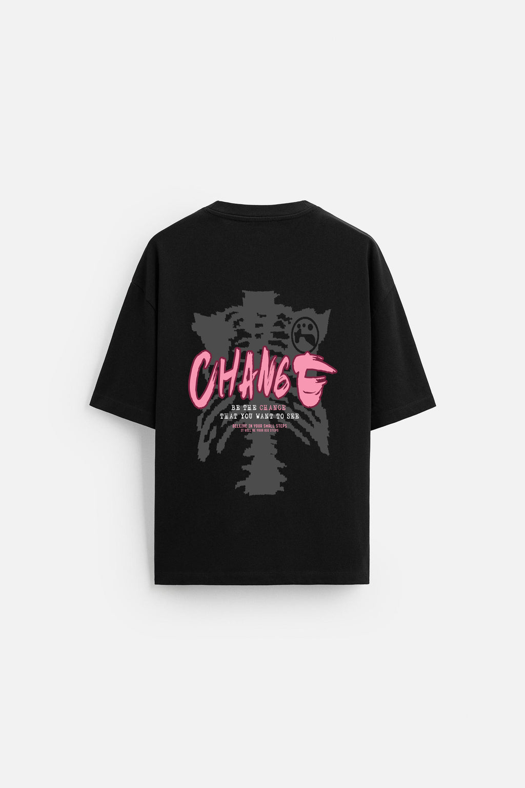 Backbone Black T-shirt- 7011