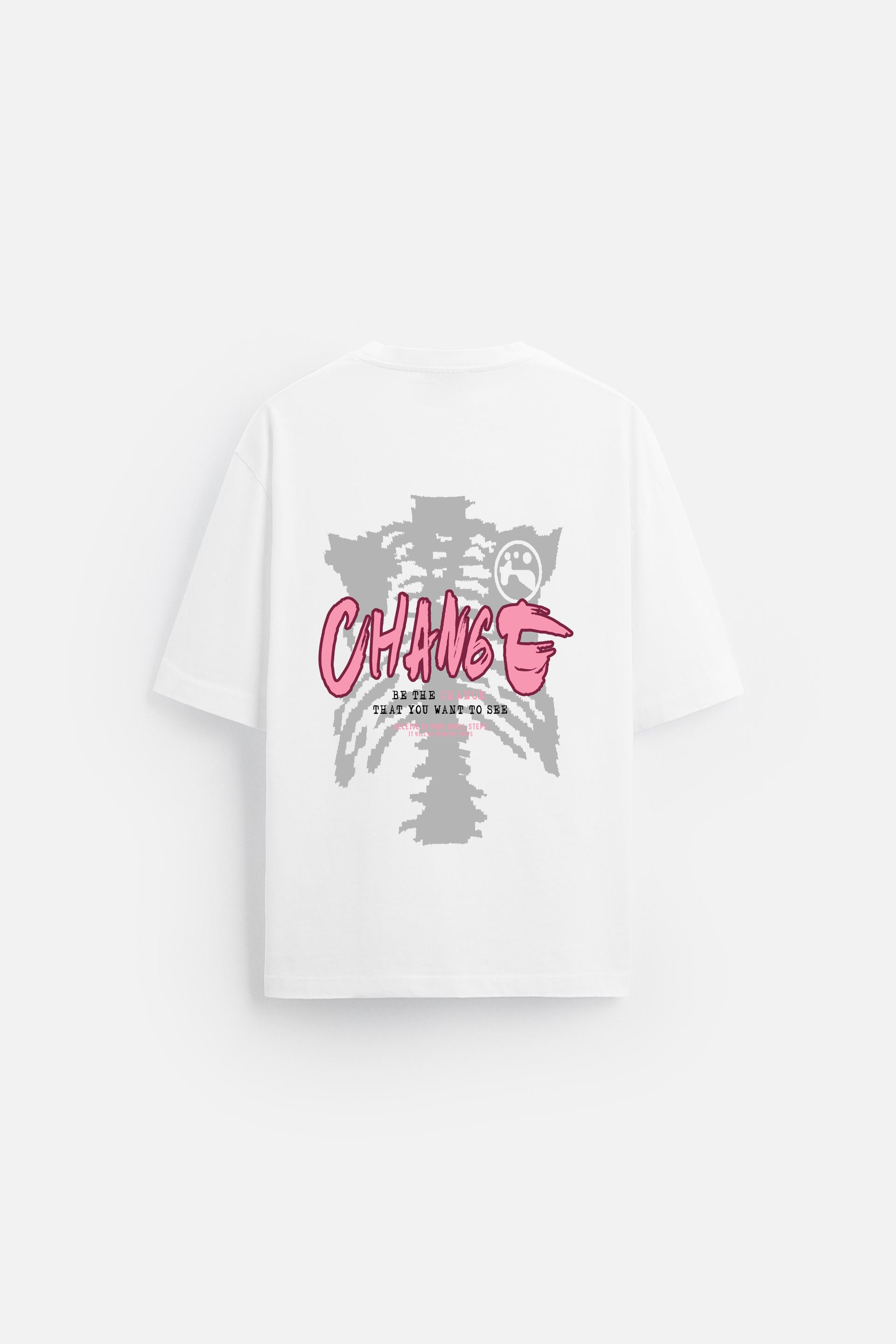 Backbone White T-shirt - 7011