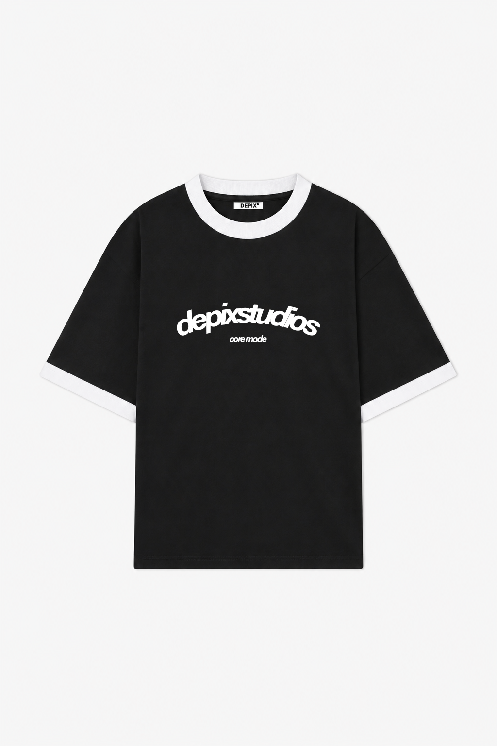 Core Mode Black T-Shirt