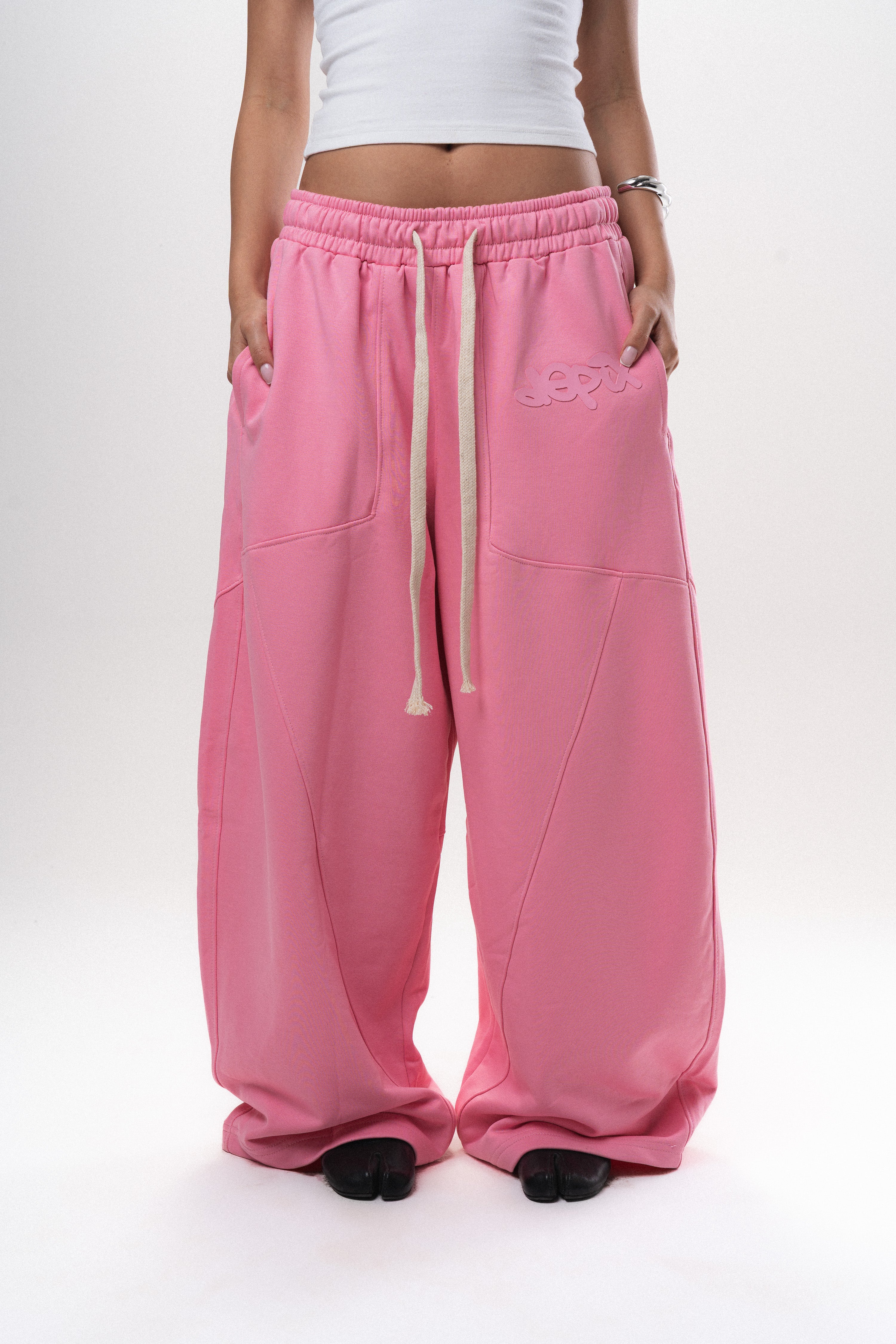 Rubber Pink SweatPants