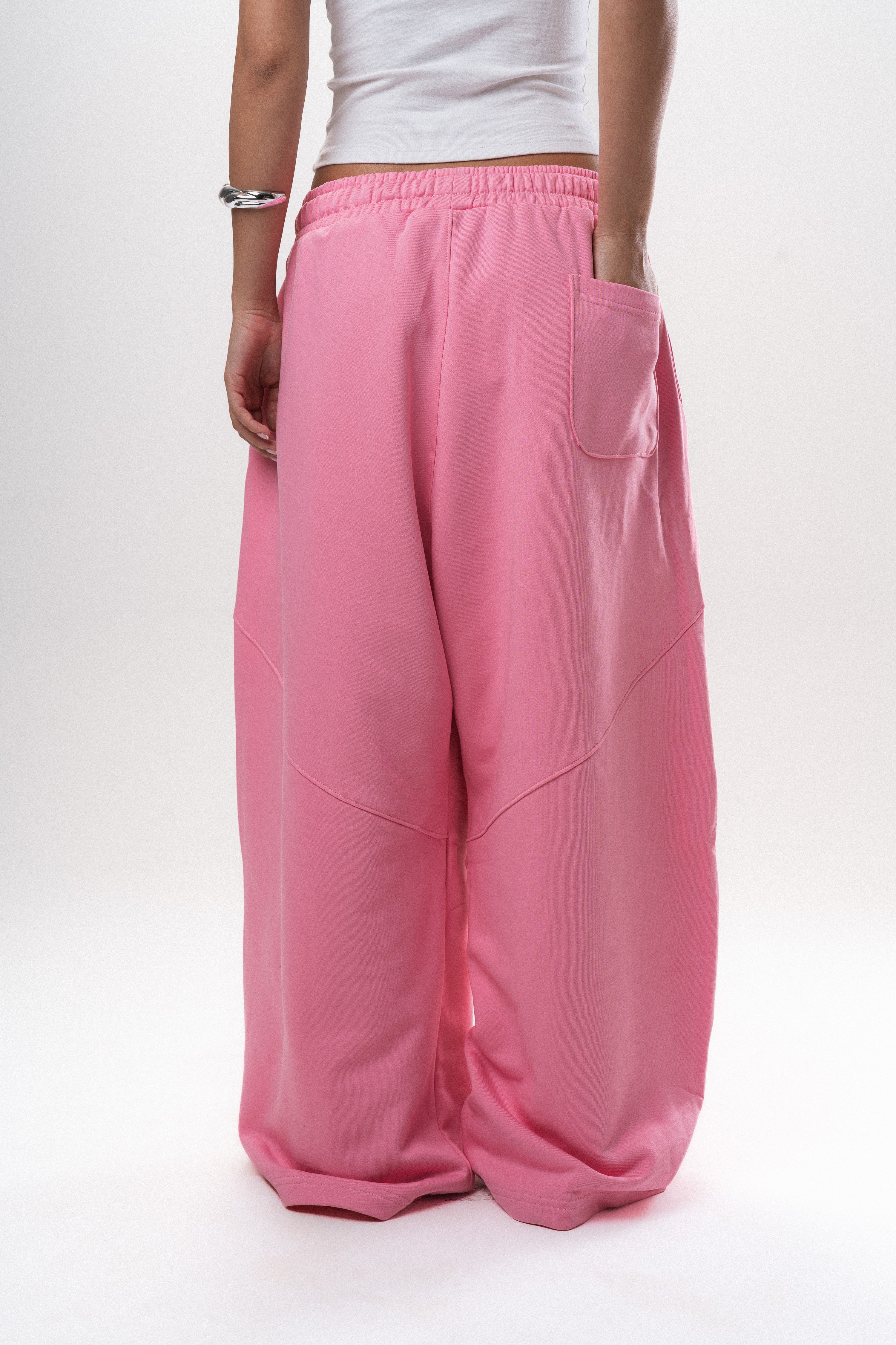 Rubber Pink SweatPants