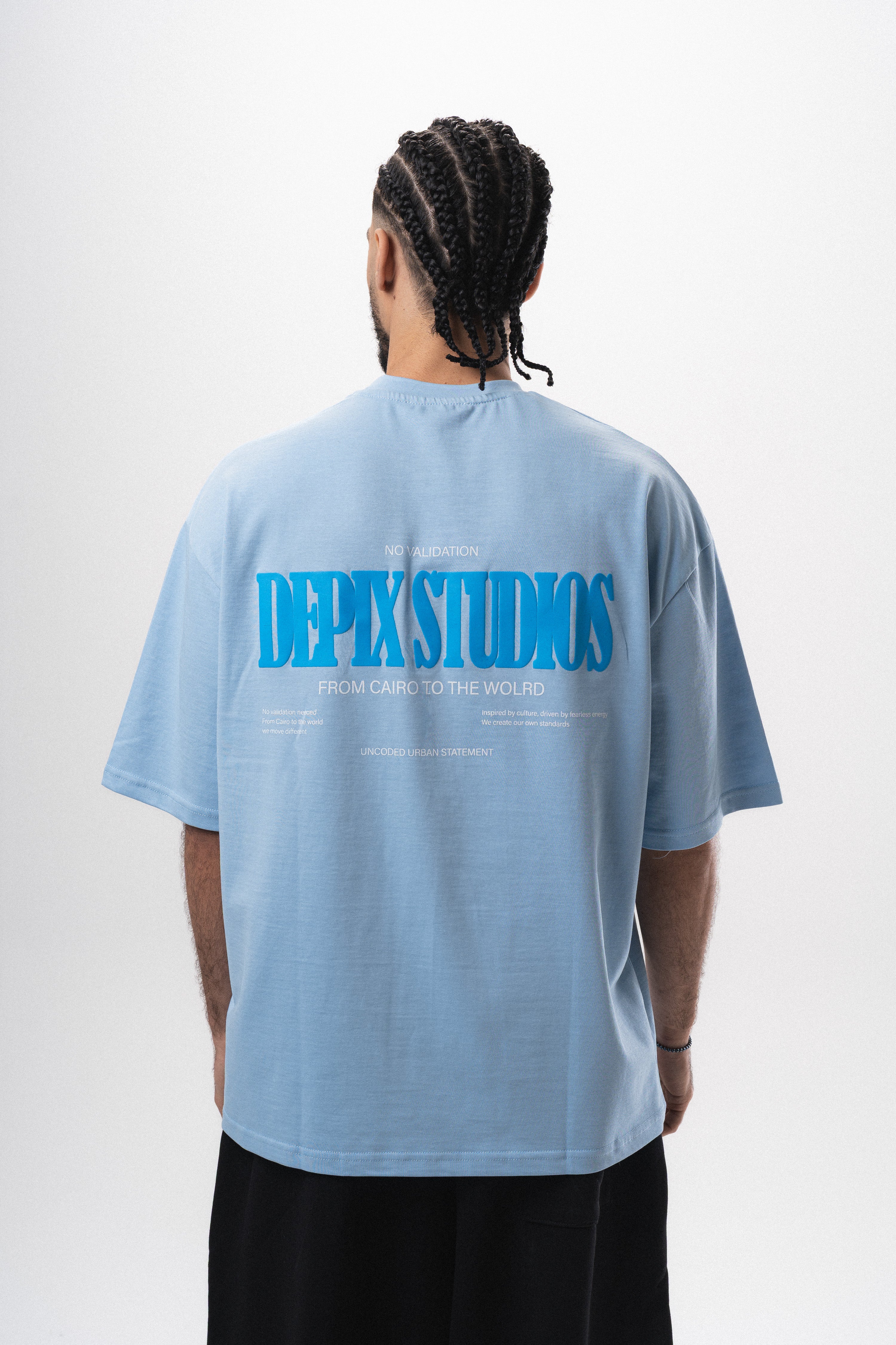 Move Different Sky Blue T-Shirt