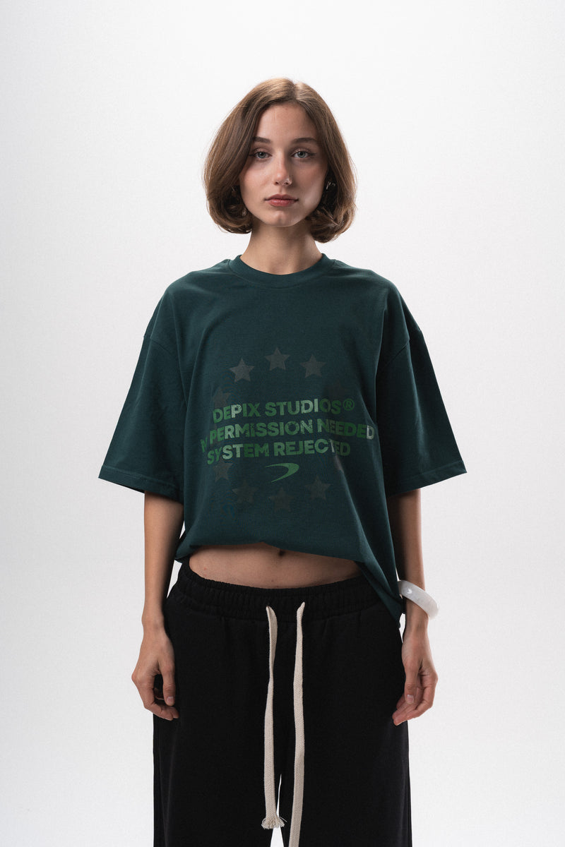 System Rejected Petrol T-Shirt