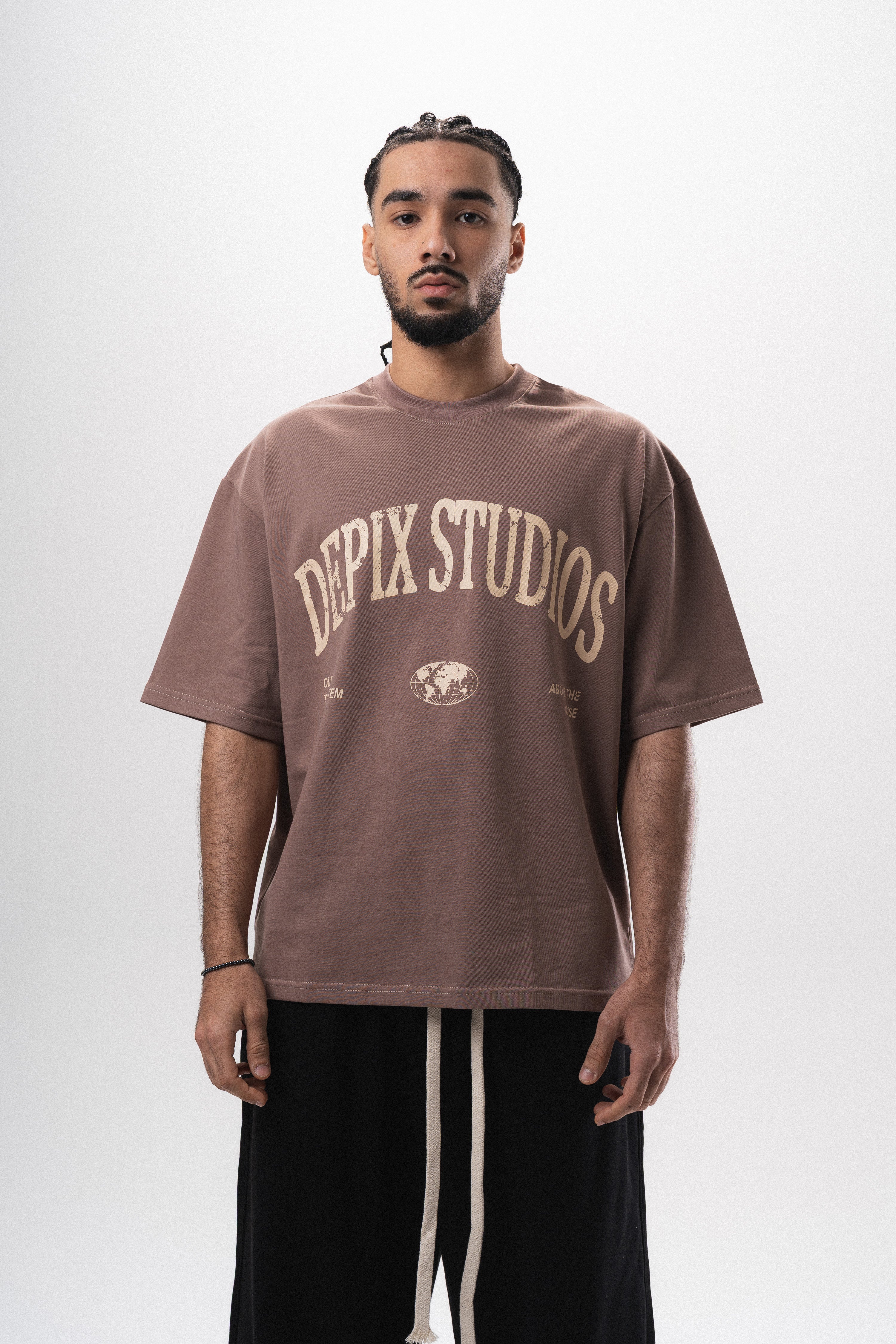 Above The Noise Brown T-Shirt