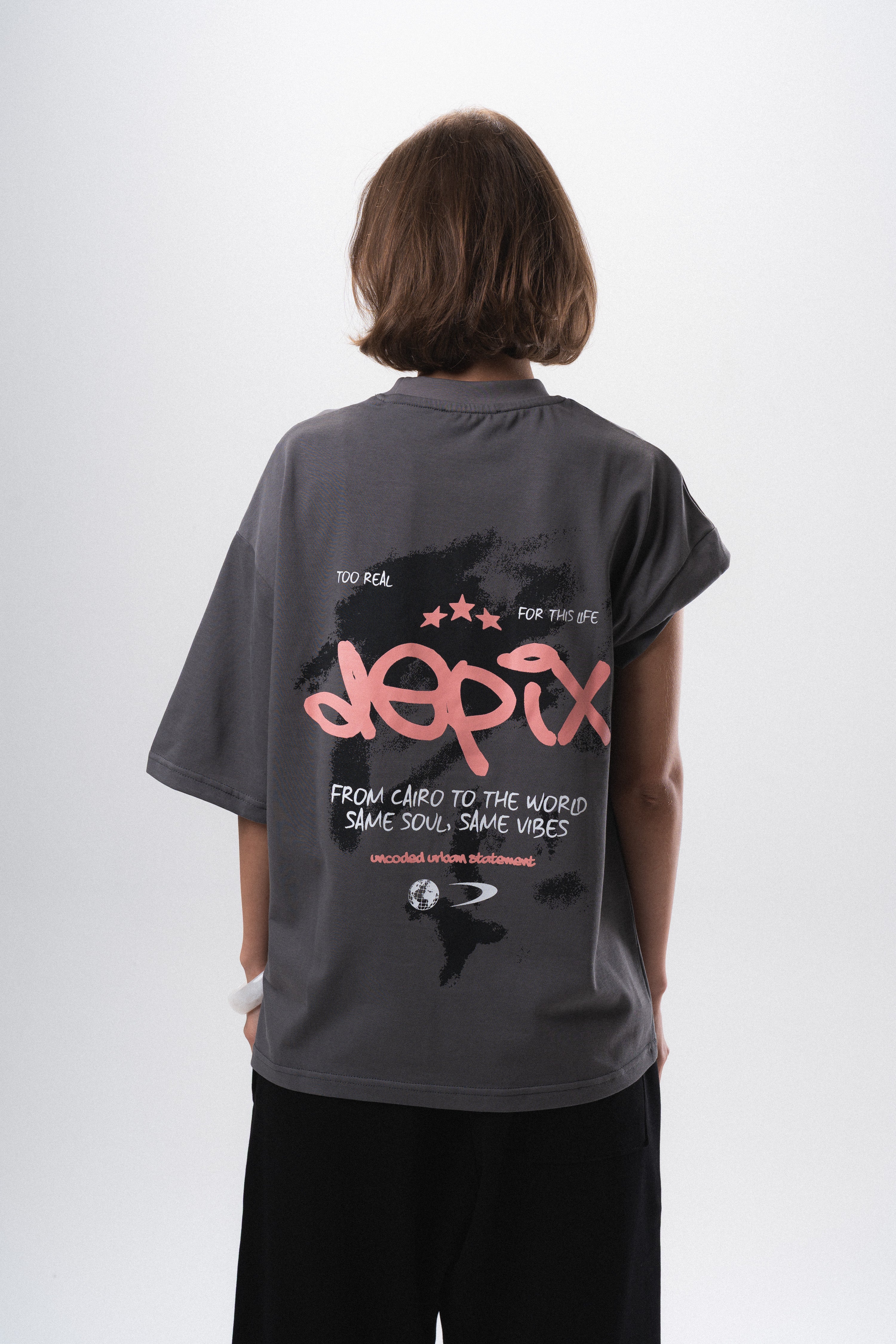 Too Real Gray T-Shirt