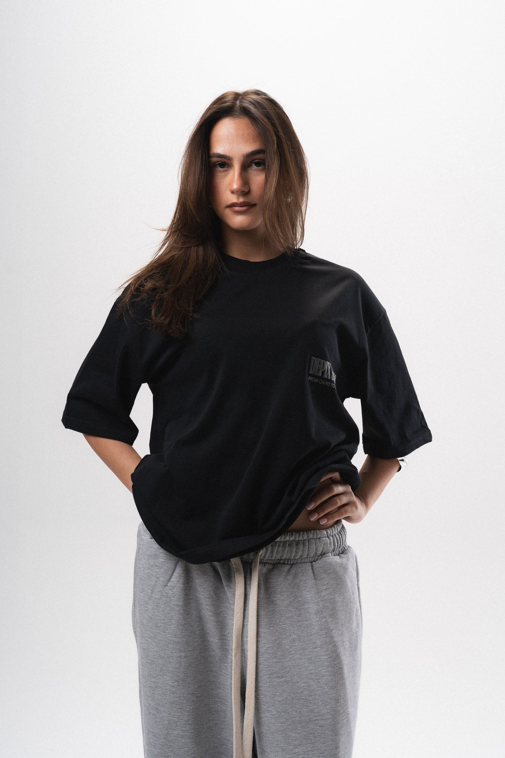 Move Different Black T-Shirt