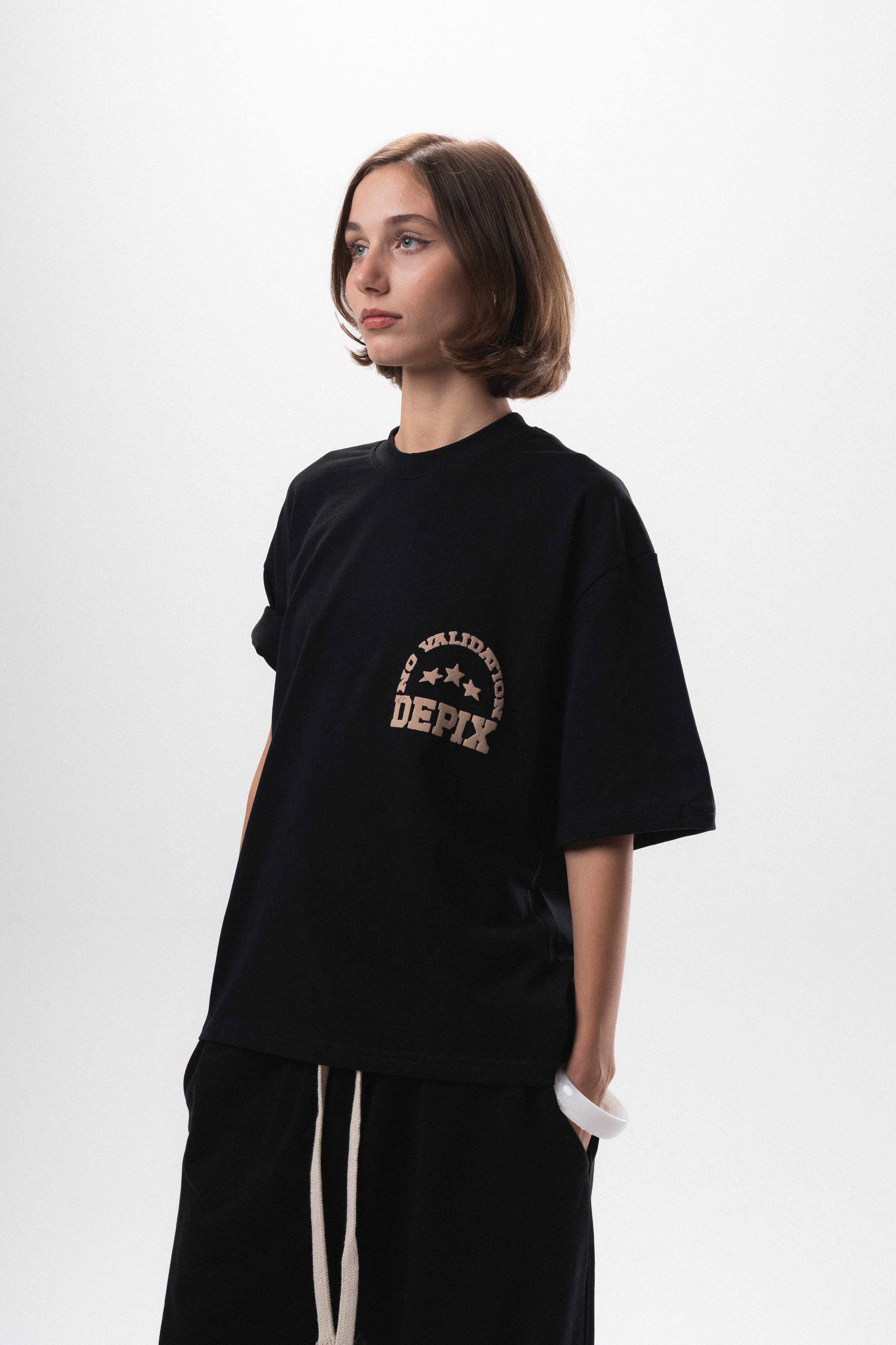 No Validation Black T-Shirt