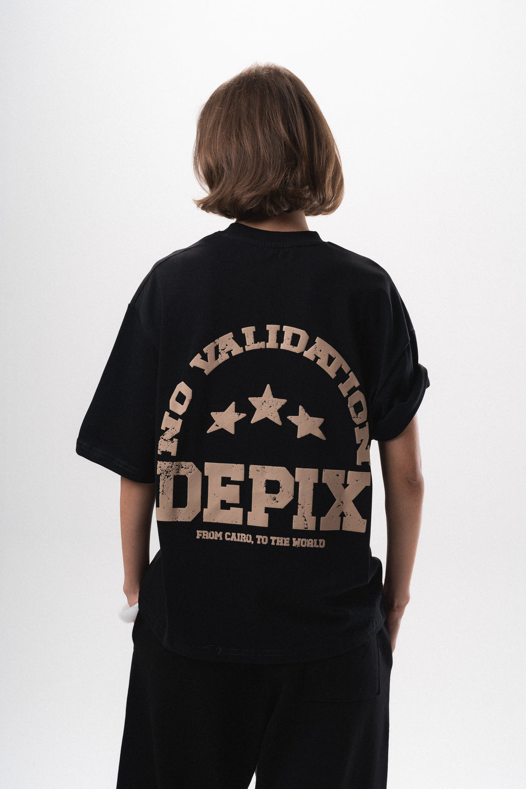 No Validation Black T-Shirt