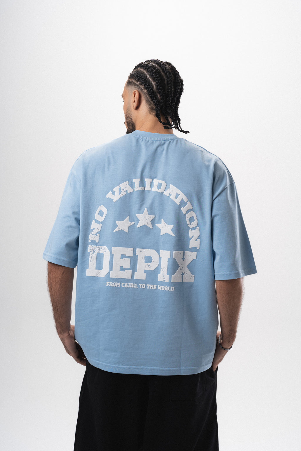 No Validation Sky Blue T-Shirt