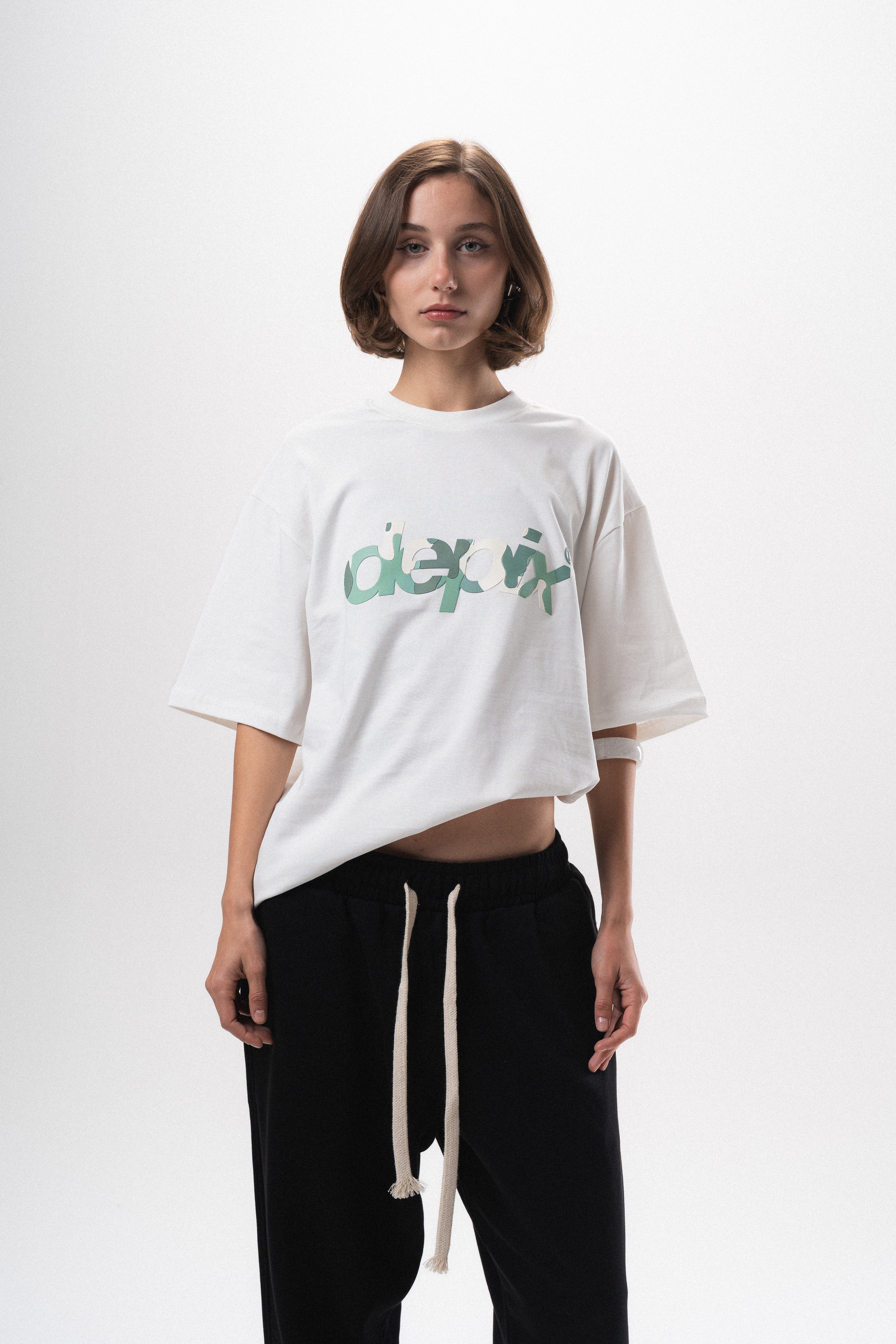 Camo White T-Shirt