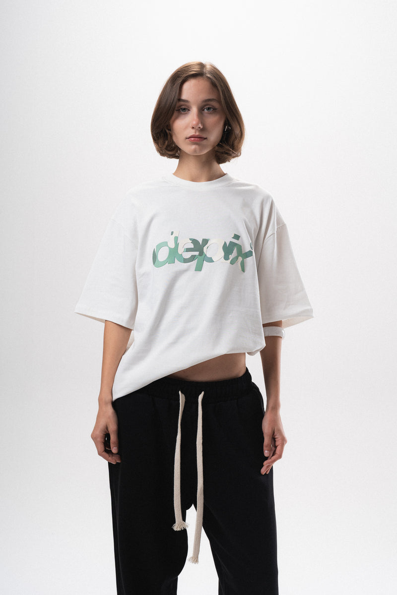 Camo White T-Shirt