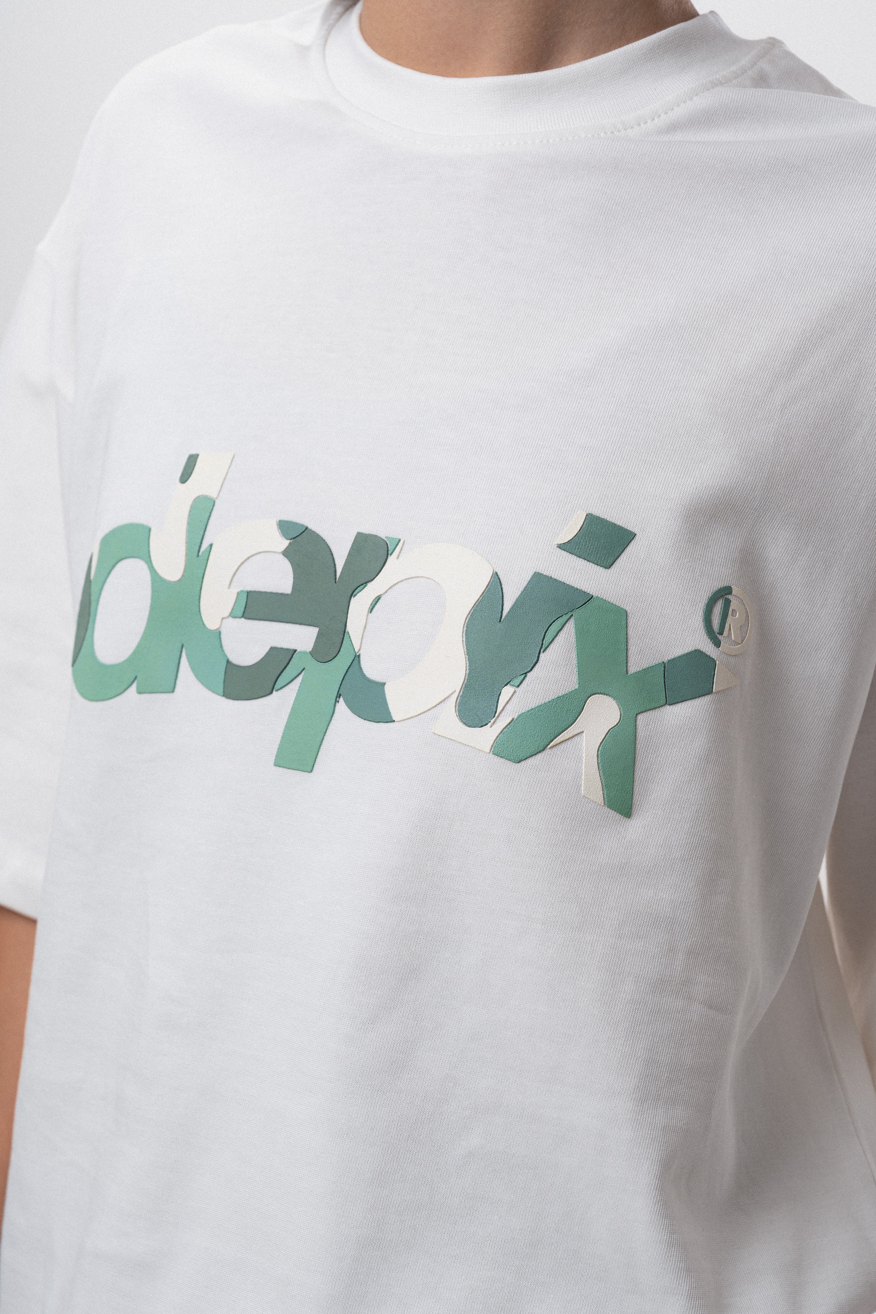 Camo White T-Shirt