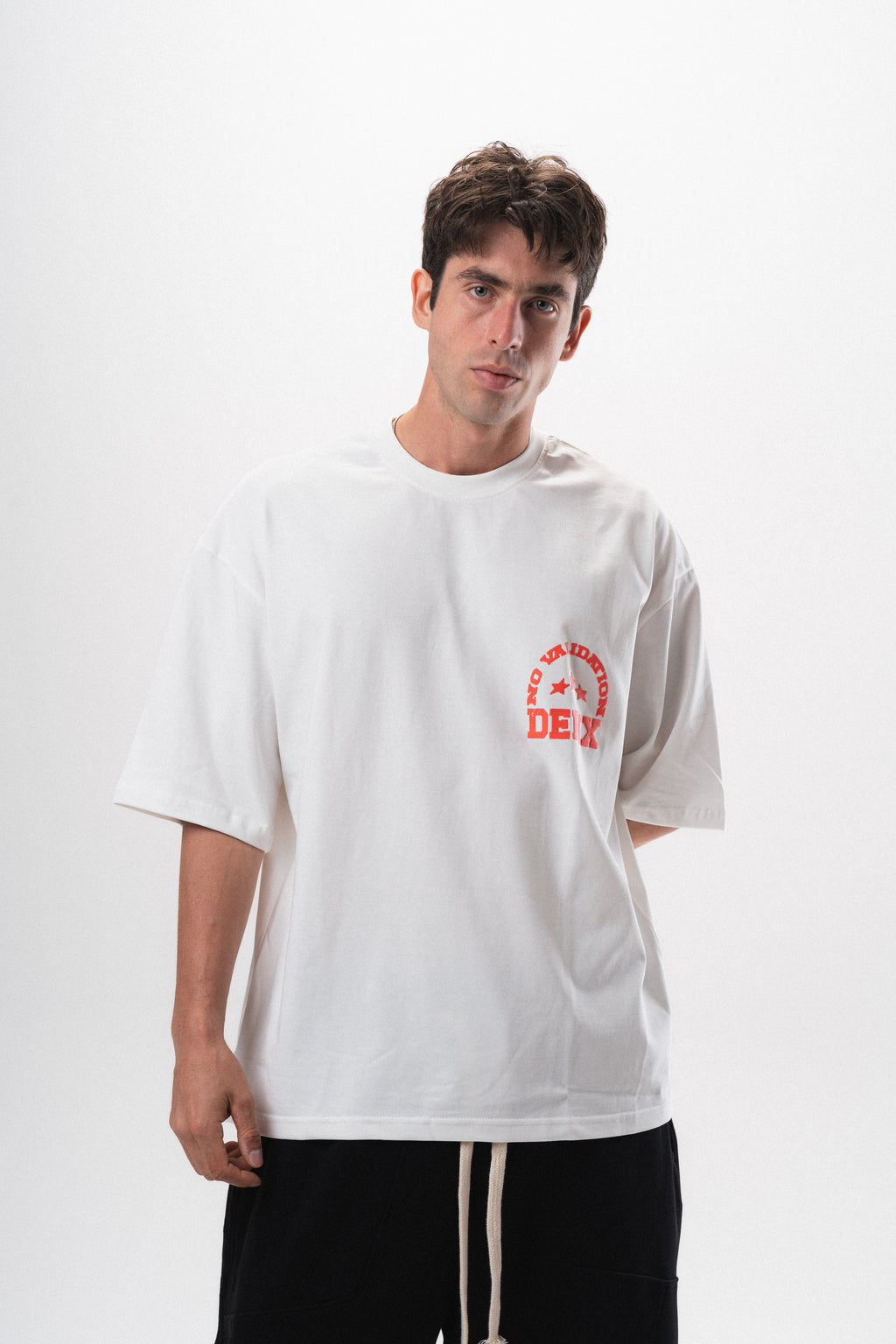 No Validation White T-Shirt