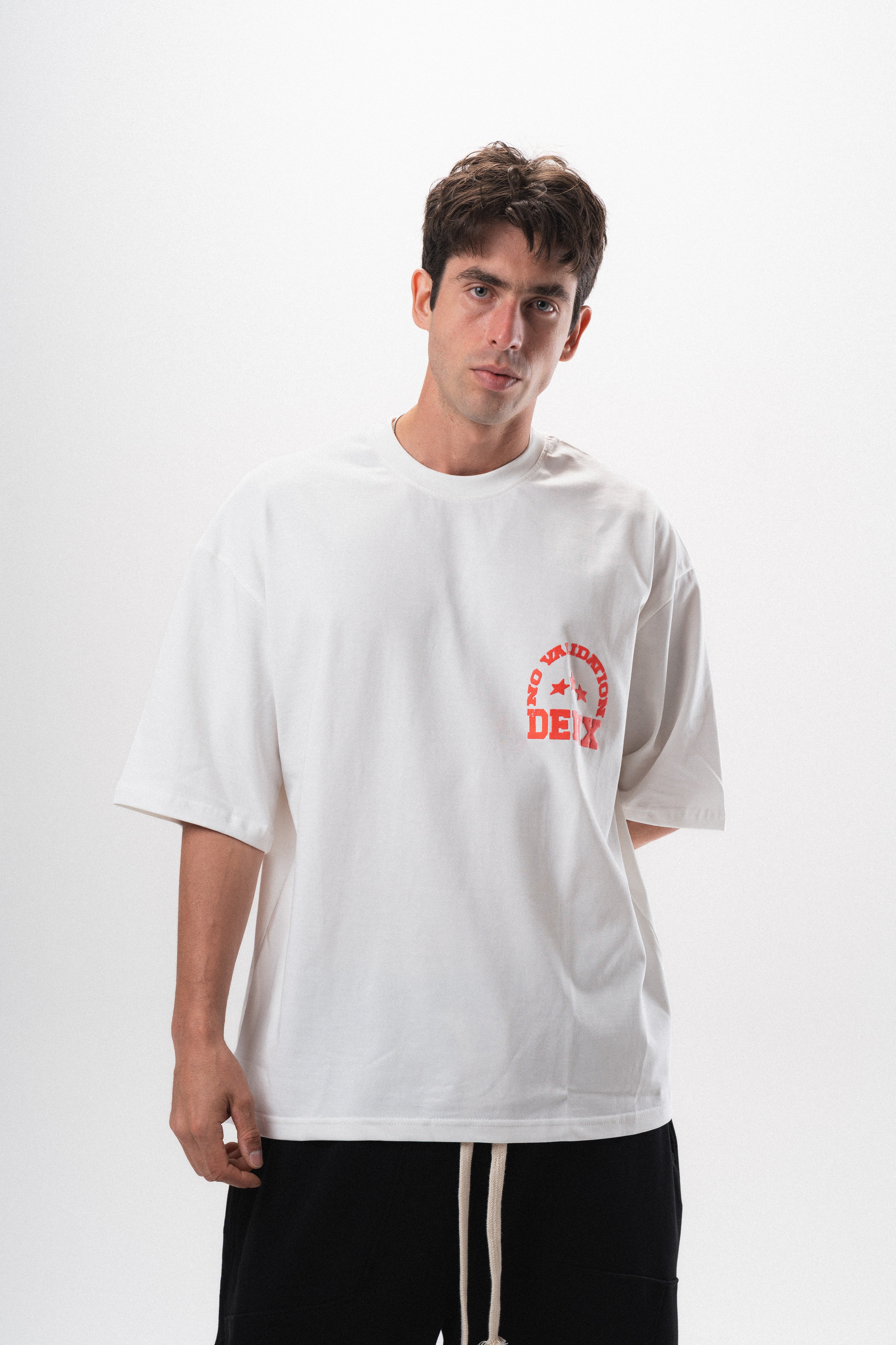 No Validation White T-Shirt