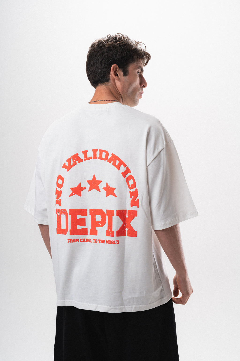 No Validation White T-Shirt