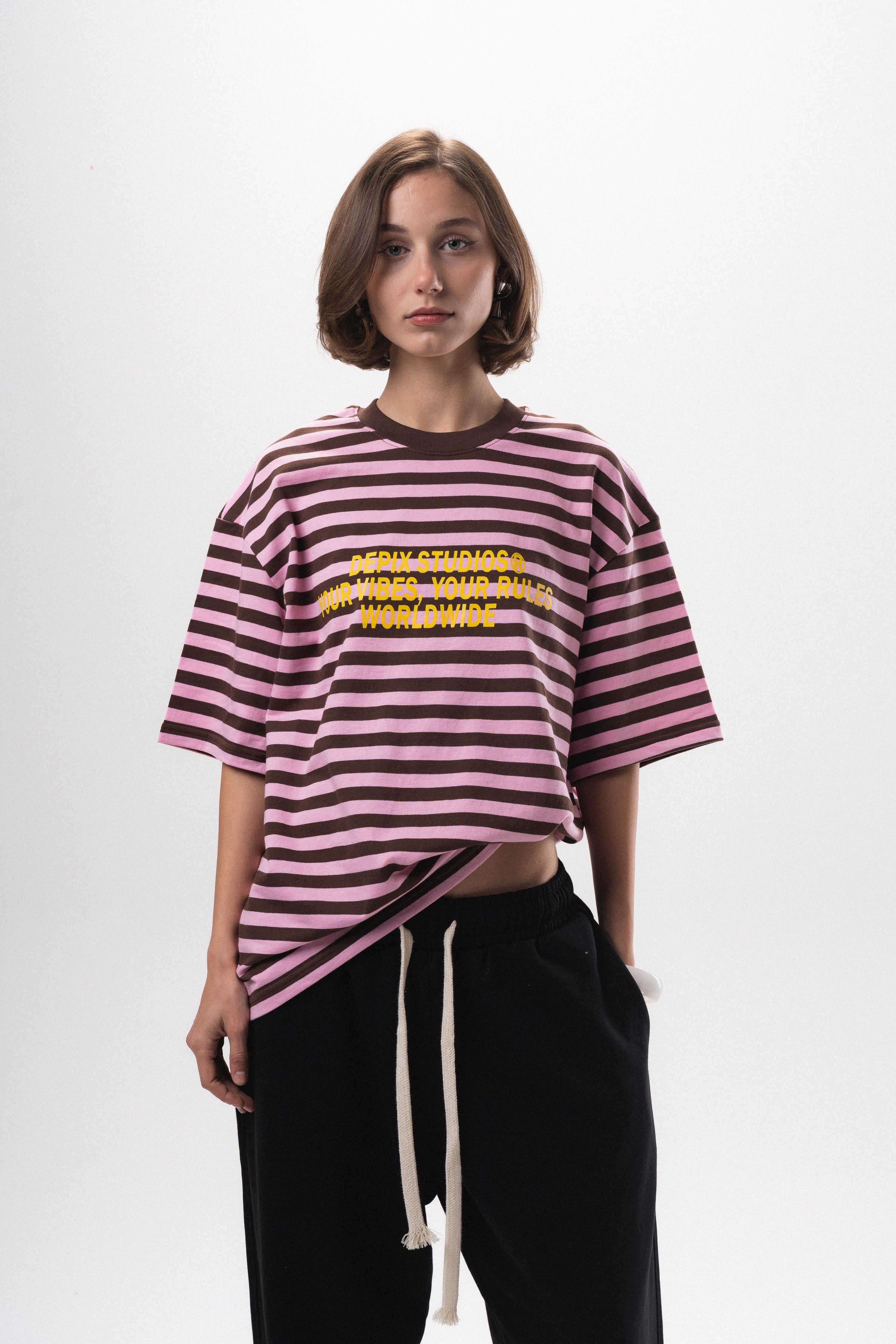 Striped Pink T-Shirt