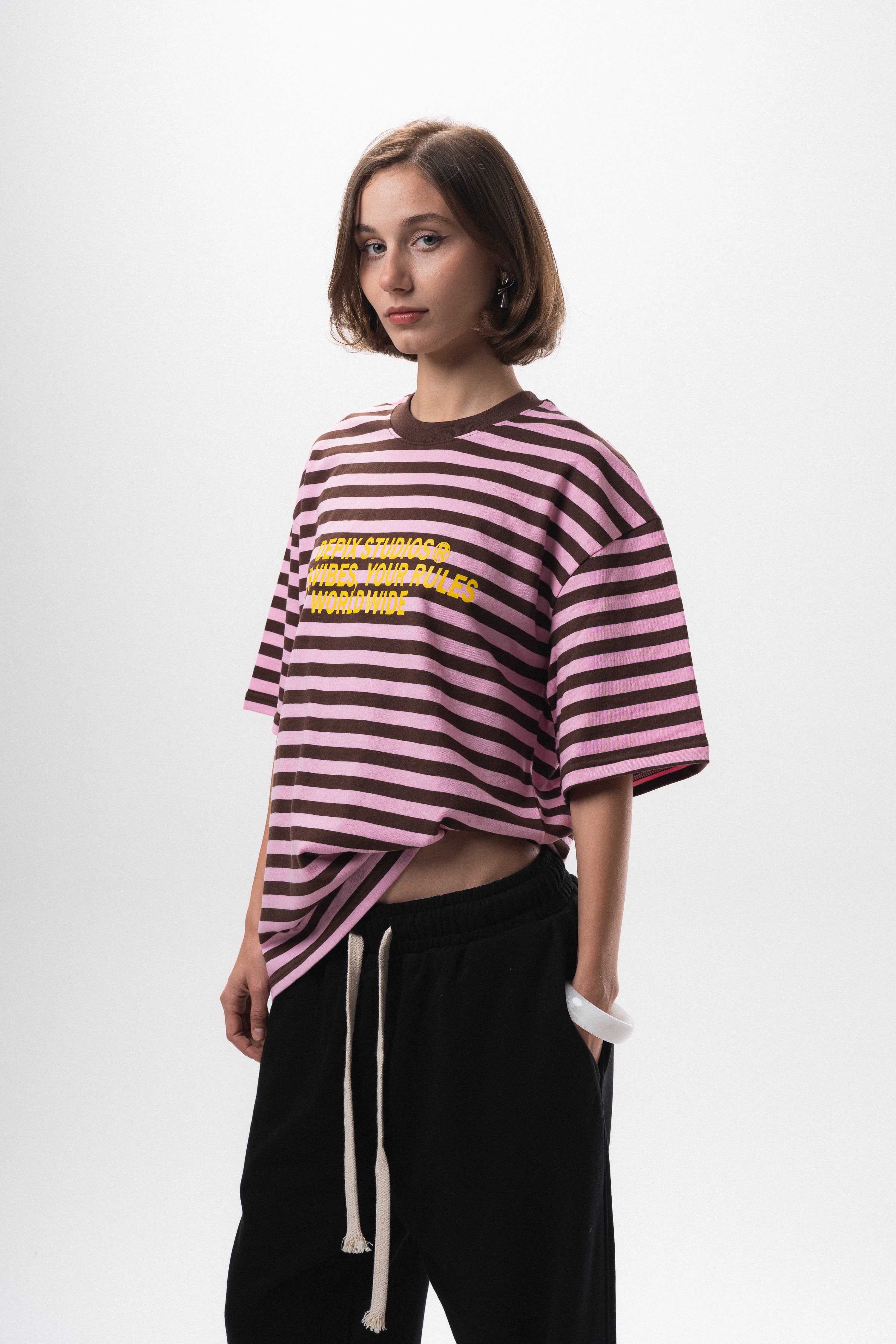 Striped Pink T-Shirt