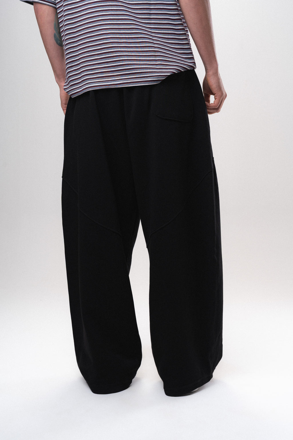 Rubber Black SweatPants
