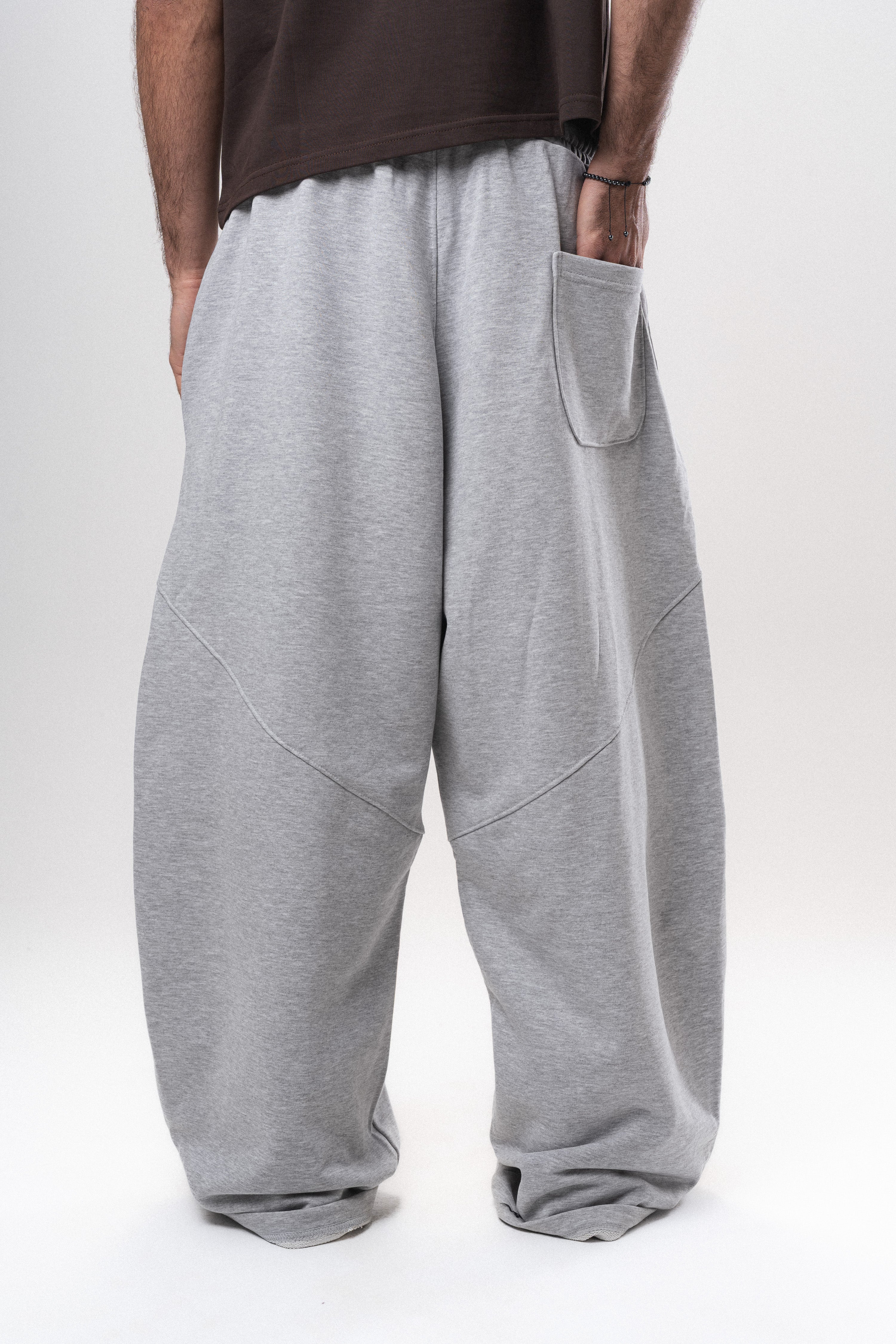 Rubber Light Gray SweatPants