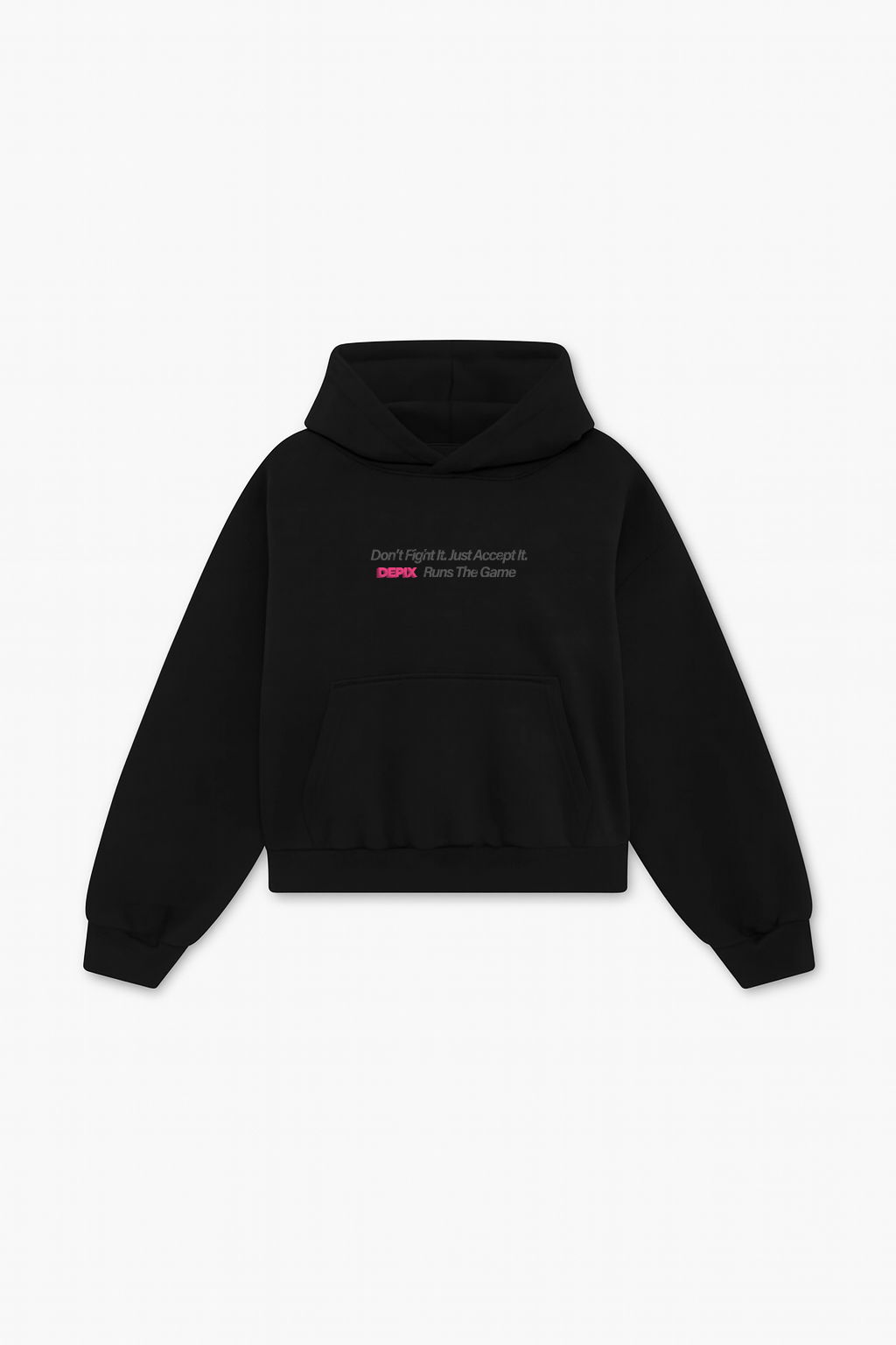 Black DepixWorld Hoodie