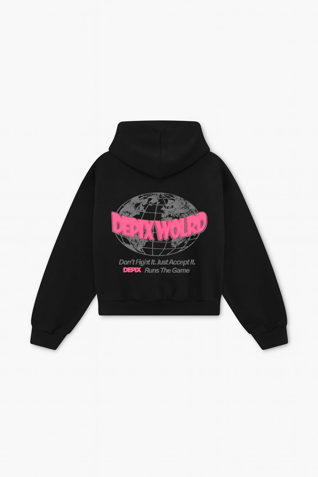 Black DepixWorld Hoodie