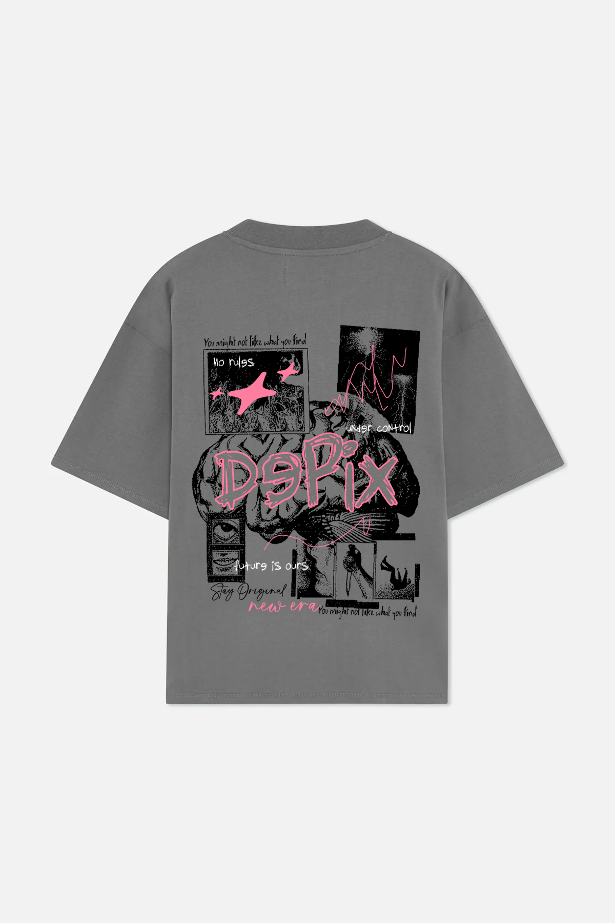 Depix Mind Gray T-Shirt