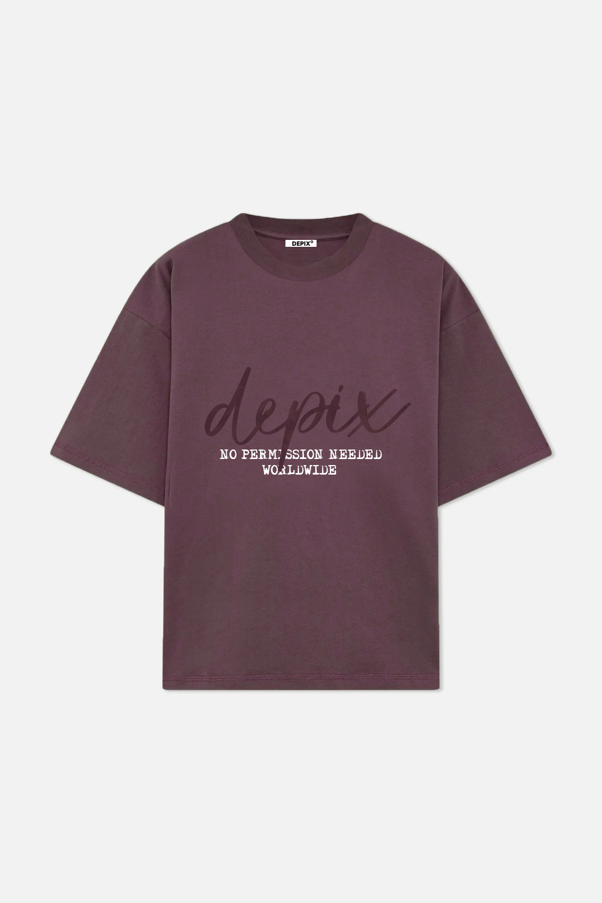 Rubber Signature Burgundy T-Shirt