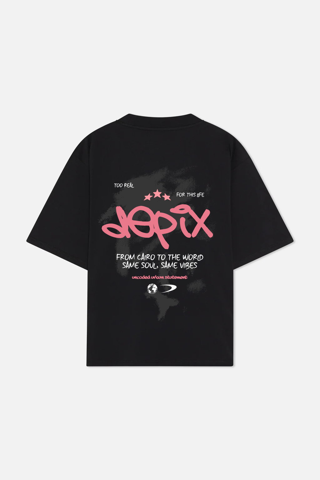 Too Real Black T-Shirt