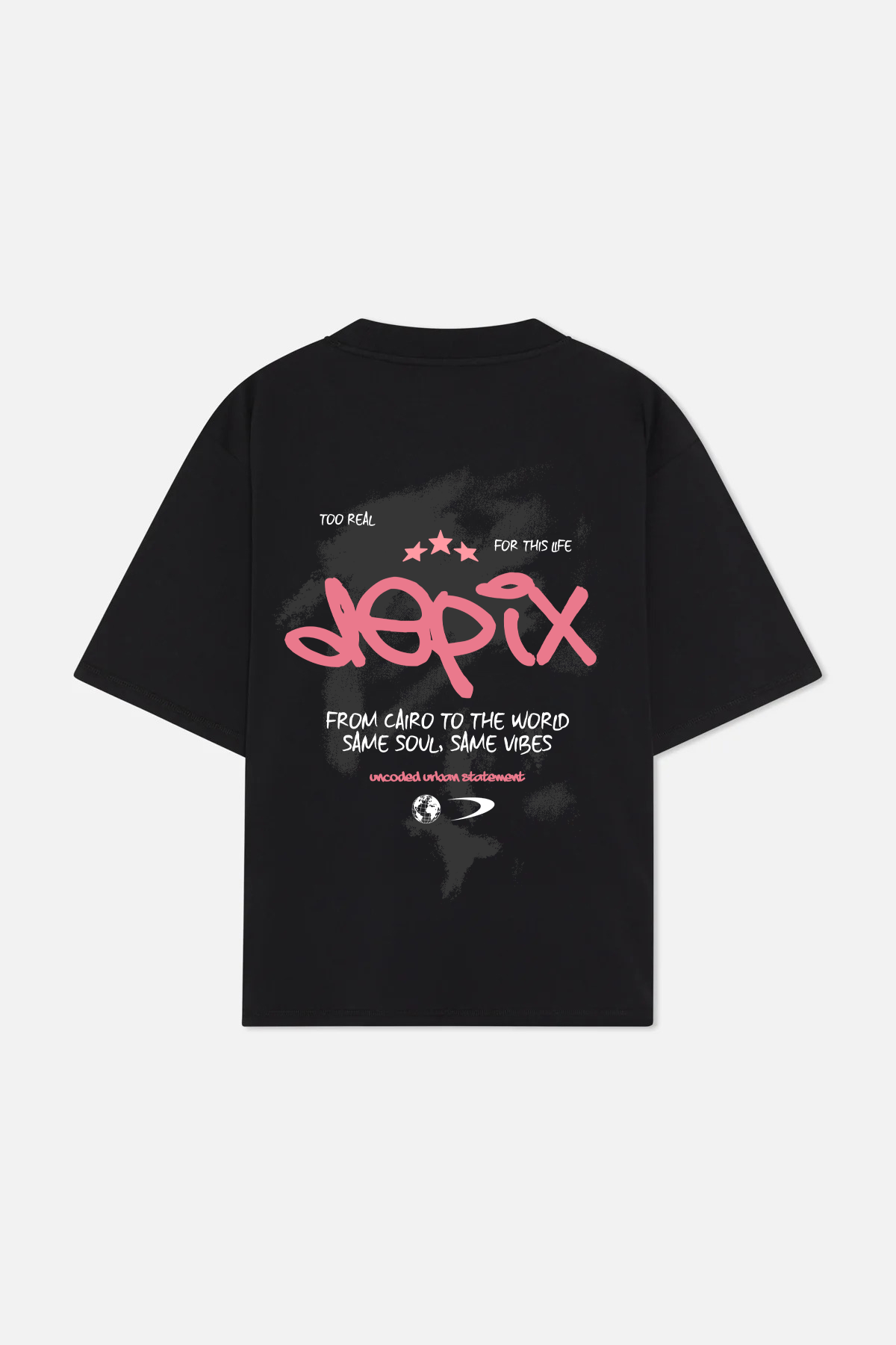 Too Real Black T-Shirt