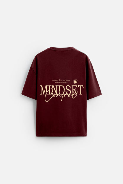Mindset  - Maron - T-shirt
