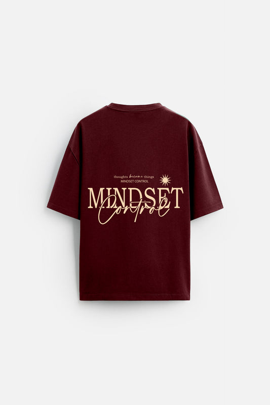 Mindset  - Maron - T-shirt